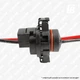 Разъём (патрон цоколь) PSX24W 2504 5202 H16-EU P13W 9009 PS19W PS24W PG20 PSX26W (мама) 01 с проводом - изображение 4