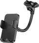 Автодержатель для телефона Hoco H38 Cheetah car holder (windshield) Black (6942007617208) - изображение 1