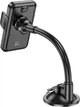 Автодержатель для телефона Hoco H38 Cheetah car holder (windshield) Black (6942007617208) - изображение 4