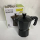 Гейзерная кофеварка алюминиевая 150 мл Maestro MR-1666-300-2 Black - изображение 1