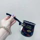 Эмалированная турка с пластиковой ручкой 0,6л Coffee Interos 4060 черная - изображение 2