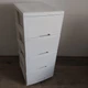 Комод пластиковий 46,5 x 39,5 x 95,5 см Алеана Ротанг 123093 біла троянда - зображення 3