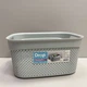 Корзина пластиковая с крышкой 33*24*16,5 см 9 л Ucsan Plastik М-1164 серая - изображение 3