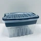 Контейнер пластиковий з вкладом та ручками 30*22*18.5 см Irak Plastik SA490 - зображення 1