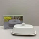 Масленка керамическая 18,8*12,9*7,5 см Maestro MR-20002-45 White - изображение 1