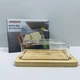 Масленка пластиковая с бамбуковой подставкой 20х15х7,5 см Ardesto Midori AR0919 - изображение 3