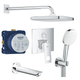 Набір для комплектації вани Grohe Eurocube з Tempesta Cube 250 (UA26417SC0) - изображение 1