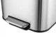 Відро для сміття з плавним закриттям прямокутне Mixxus Cubic-TC0112 SS Color 12л колір нержавійка (MI7089) - изображение 9