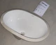 Раковина врізна під стільницю MIXXUS PREMIUM ELLIPSE-1701 овальна 570х385х205 мм з переливом, біла глянцева - зображення 7