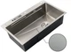 Мойка Mixxus Premium MH7545-SET-05 MICRO DECOR NANO-SILVER (3.0/0.8) комплект (нерж) (MX9635) ( 29288 ) - изображение 5