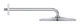 Верхній душ з настінним кронштейном Grohe Rainshower Mono (26563000) ( 18242 ) - зображення 3