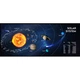 Килимок для мишки Gembird MP-SOLARSYSTEM-XL-01 Black (MP-SOLARSYSTEM-XL-01) - зображення 1