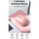 Мишка Ugreen MU105 Wireless Pink (90686) - зображення 5