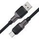 Кабель USB 2.0 AM-Type-C M, 1,2 м, 60W silicone braid C10-04 Acefast - изображение 4