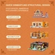 Конструктор Pantasy Original - Joyside Series Пекарня (85013) - изображение 2