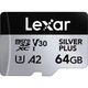 Карта пам'яті Lexar 64GB microSDXC class 10 UHS-I U3 V30 A2 Professional Silver (LMSSIPL064G-BNANG) - зображення 1