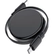 Кабель USB 2.0 Type-C M-M, 0.8м 60W dual retraction Black, C13-03 Acefast - зображення 5