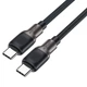 Кабель USB 2.0 Type-C M-M, 1,2 м, 60W, silicone braid C10-03 Acefast - изображение 3