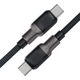 Кабель USB 2.0 Type-C M-M, 1,2 м, 60W, silicone braid C10-03 Acefast - изображение 4