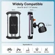Холдер Baseus QuickGo Series Bike Phone Mount Black - зображення 7