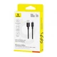 Кабель Baseus Silky Series Fast Charging Cable USB to Type-C 100W 1m Black - изображение 2