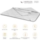 Одеяло антиаллергенное MirSon EcoSilk №1300 Bianco Летнее 110x140 см (2200001526204) - изображение 8