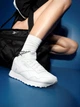 Подростковые кожаные кроссовки для мальчика Reebok Royal Glide 100074604 38 Белые (5905588462781) - изображение 3