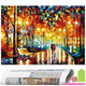 Zestaw do haftu diamentowego Springos mozaika Park nocą 40 x 30 cm DP0019 (5907719443690) - obraz 2