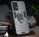 Захисний бампер IronMan для Samsung A13 з кільцем-тримачем Чорний - зображення 2