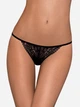 Erotyczne stringi Obsessive Intensa S/M Black (5901688206133) - obraz 1