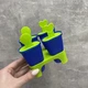 Форма для мороженого с подставкой 4 шт синяя с зеленым Stenson R21144 - изображение 6