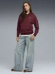 Худи женское Puma Essentials Elevated 68810096 2XL Ruby Shimmer (4069157471244) - изображение 3