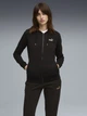 Спортивный костюм женский на флисе Puma 68816101 2XL Black (4069157421645) - изображение 3