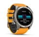 Смарт-часы GARMIN Fenix 8 51mm AMOLED Sapphire Titanium w. Spark Orange/Graphite Silicone Band (010-02905-10/11/53) - изображение 3
