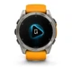 Смарт-часы GARMIN Fenix 8 51mm AMOLED Sapphire Titanium w. Spark Orange/Graphite Silicone Band (010-02905-10/11/53) - изображение 4