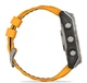 Смарт-часы GARMIN Fenix 8 51mm AMOLED Sapphire Titanium w. Spark Orange/Graphite Silicone Band (010-02905-10/11/53) - изображение 5