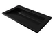 Умывальник накладной Luxor Kraft Low 80 Black - изображение 5
