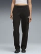 Спортивные штаны на флисе женские Puma Essentials Foundation 69070301 M Black (4069157447096) - изображение 1