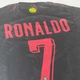 Форма футбольная детская Сборная Португалии №7 Ronaldo (Роналду) 164 (11 лет) черная - изображение 6