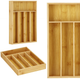 Organizer na sztućce Springos bambusowy 35x25 cm (5907719443188) - obraz 11