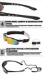 Захисні окуляри Solve тактичні black з поляризацією 5 лінз One size+ - зображення 5