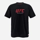 Футболка спортивная длинная мужская UFC UFCYE35081 M Черная (3609088140010) - изображение 5