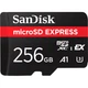 Карта пам'яті microSD 256Gb SanDisk Express Class 10 UHS-I U3 (SDSQXFN-256G-GN4NN) - зображення 1