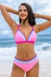 Купальник Cupshe S рожево-м'ятний 124129 - зображення 3