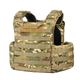 Плитоноска Dozen Modular Plate Carrier - L1 "Multicam" (под бронеплиты 25 * 30 см) - изображение 2