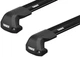 Багажник у штатні місця Thule Wingbar Edge Black для BMW 1-series (E81; E87; F20; F21) 2004-2019 (TH 7214B-7213B-7207-7084) - зображення 1