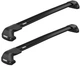 Багажник у штатні місця Thule Wingbar Edge Black для BMW 1-series (E81; E87; F20; F21) 2004-2019 (TH 7214B-7213B-7207-7084) - зображення 3