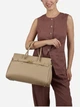 Сумка шоппер женская из натуральной кожи Regina Notte Tote 4020 Светлый тауп (RN2000000271682) - изображение 2