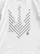Футболка мужская оверсайз Dubhumans Минималистичный тризуб Белый 3XL-4XL (MT-TMO-W-3XL4XL) - изображение 2
