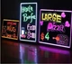 Светящийся борд LED доска FLUORECENT BOARD 40*60 c фломастером и салфеткой - изображение 3